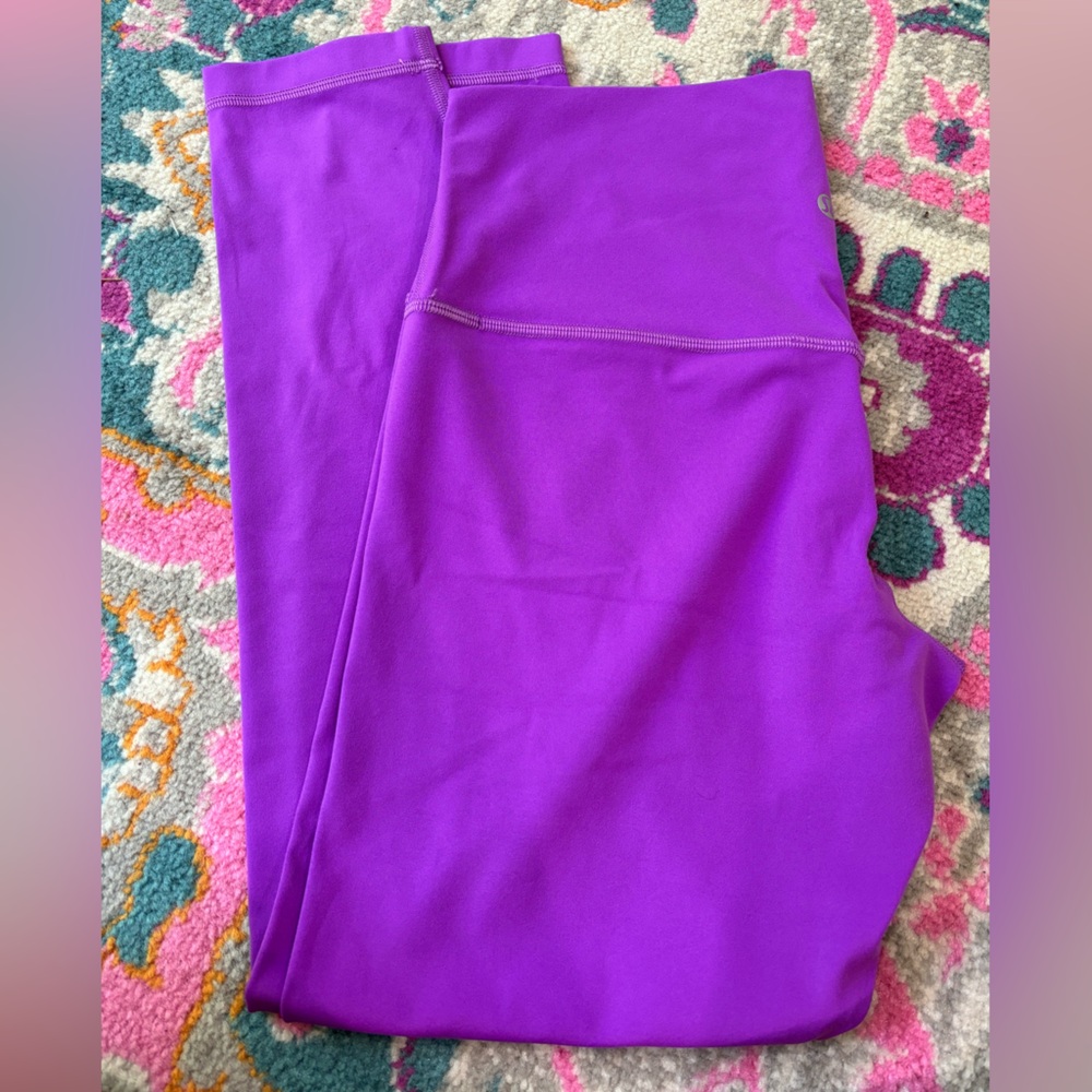 Lululemon Wunder Under Moonlit Magenta Leggings